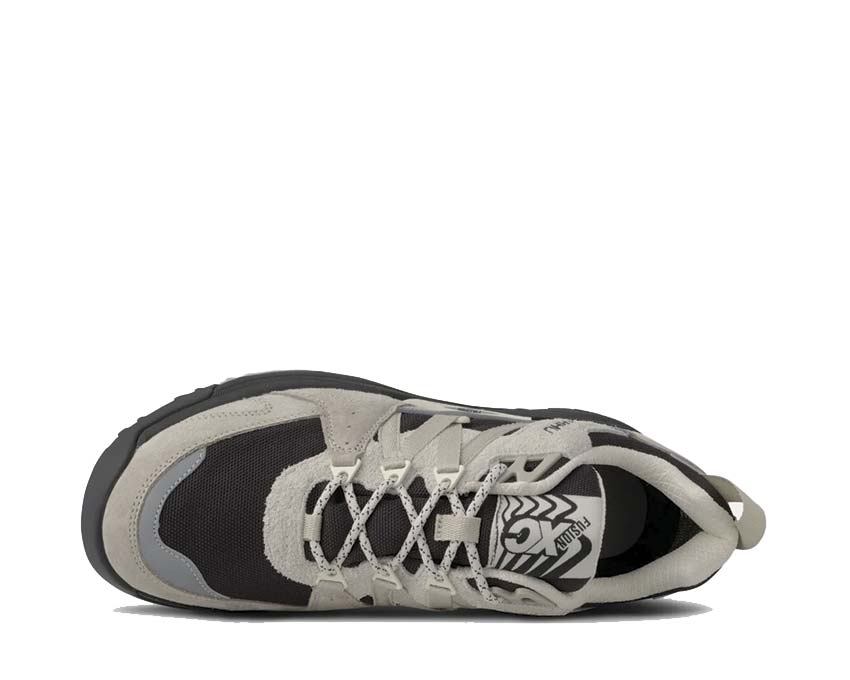 Scarpe da corsa in tessuto resistente con finitura metallizzata argentata