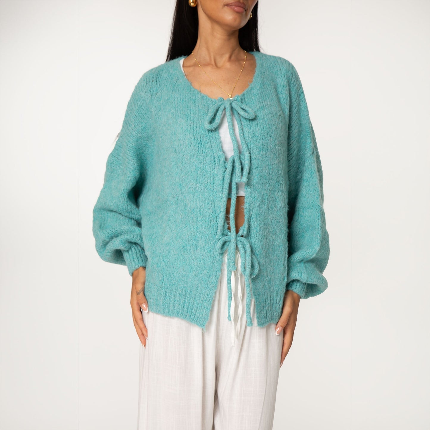 Cardigan Oversize in Maglia