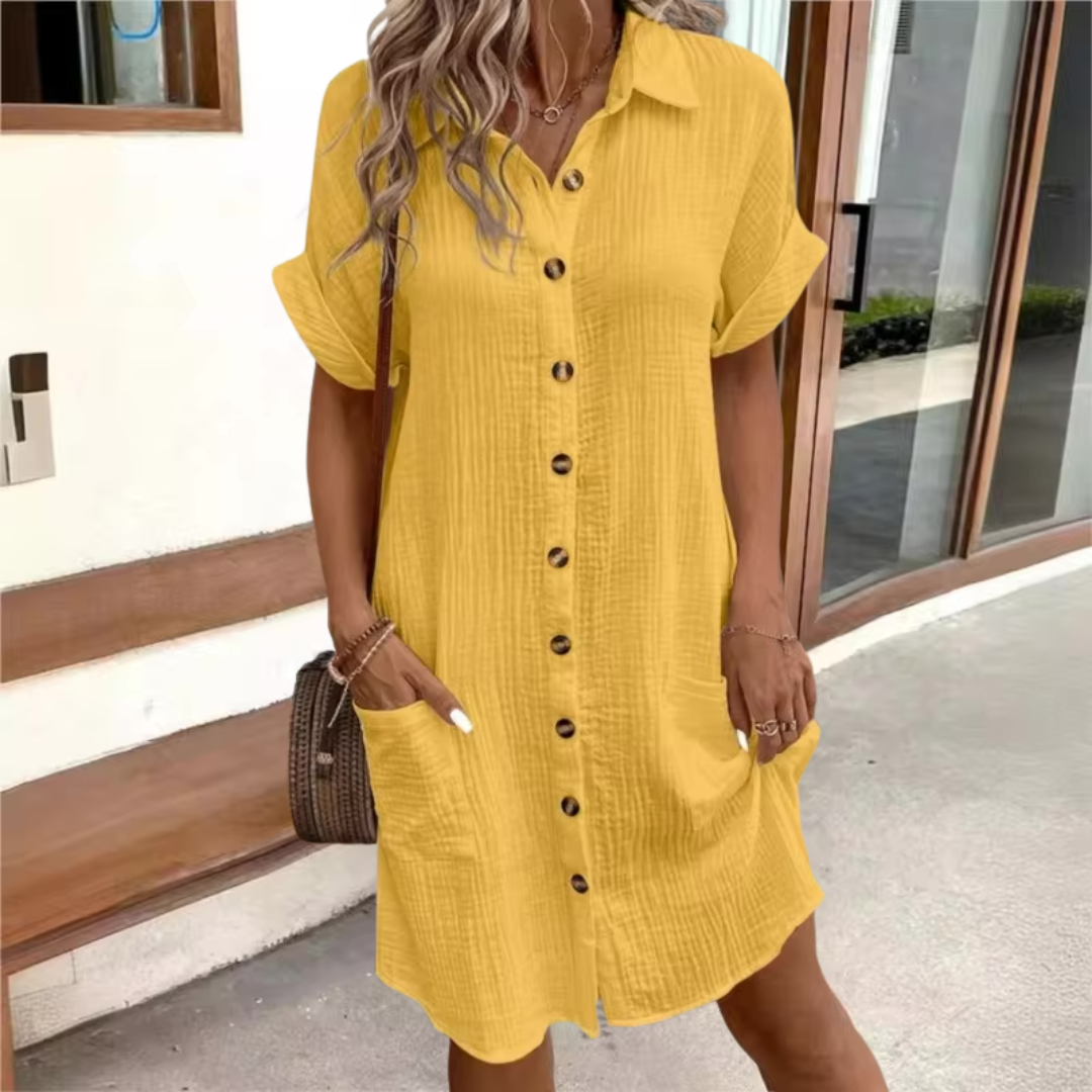 Abito Confortevole in Tessuto Morbido