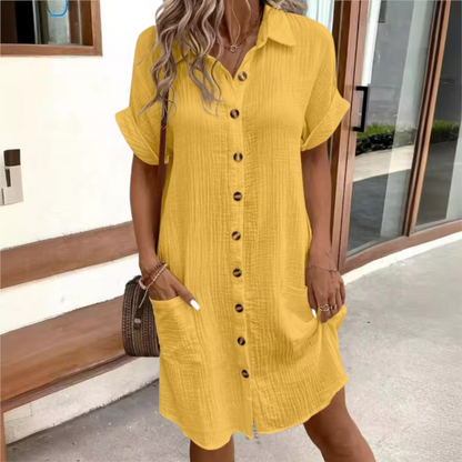 Abito Confortevole in Tessuto Morbido