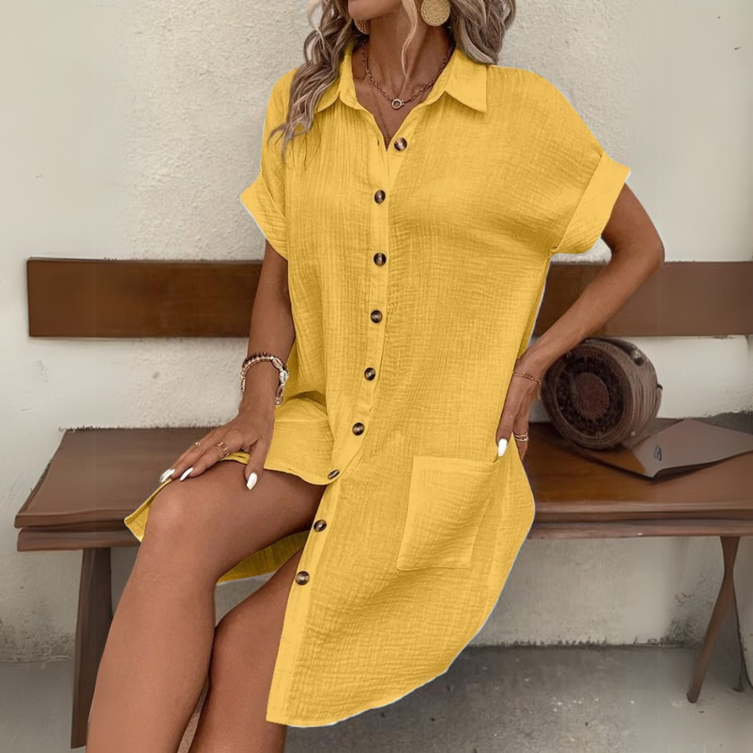 Abito Confortevole in Tessuto Morbido