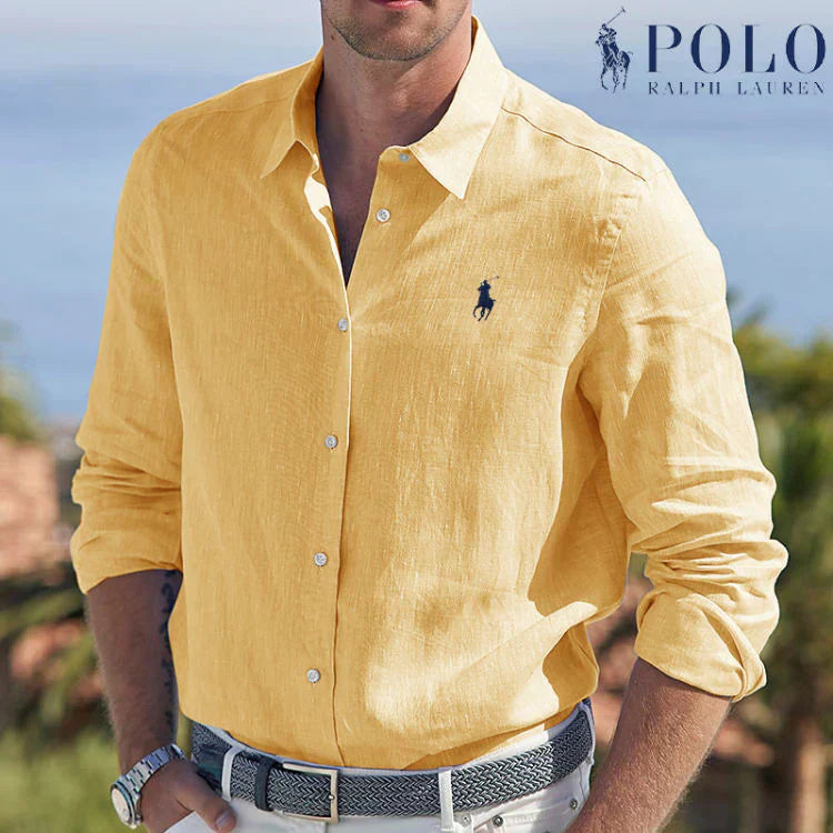 Camicia Aderente con Bottoni