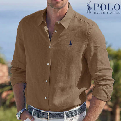 Camicia Aderente con Bottoni