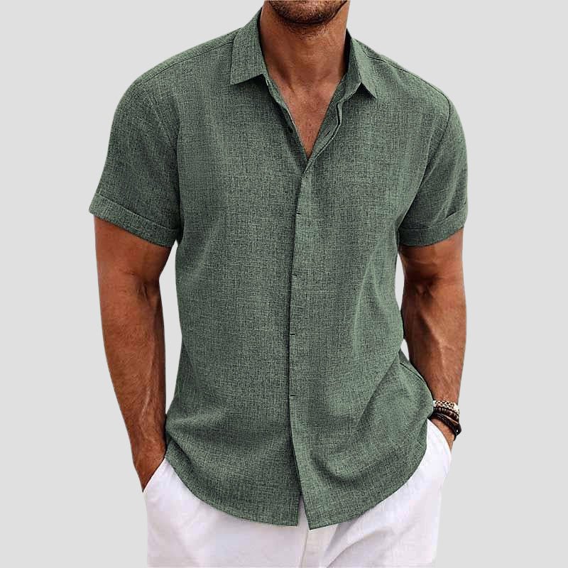 Camicia in Lino di Alta Qualità