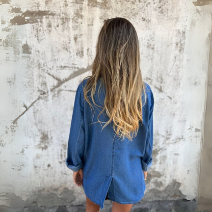 Blazer in Denim per Uomo