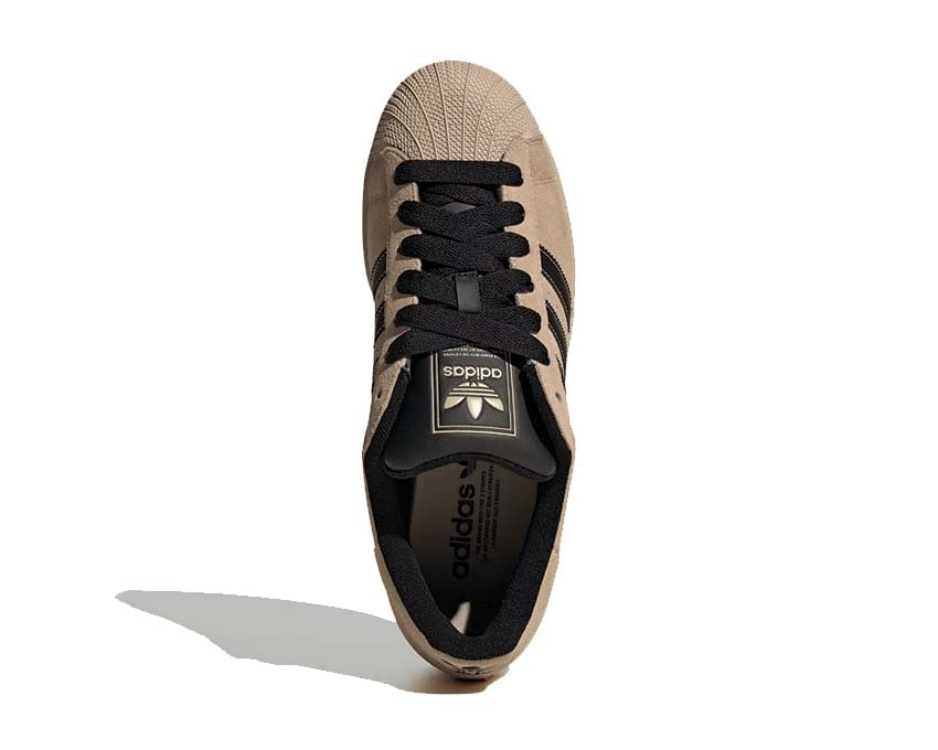 Scarpe da ginnastica in pelle color cachi pietra con punta a conchiglia iconica