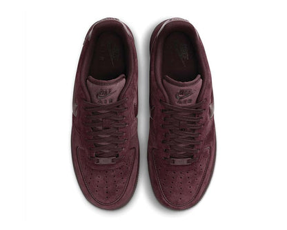 Scarpe sportive da donna in pelle color bordeaux