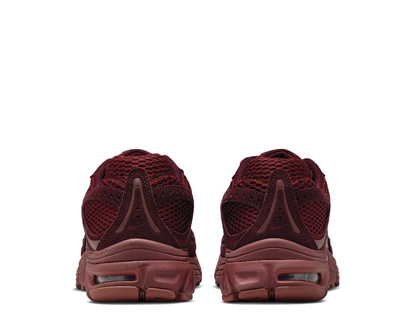 Scarpe da corsa ammortizzate per donna in tonalità rosso seppia