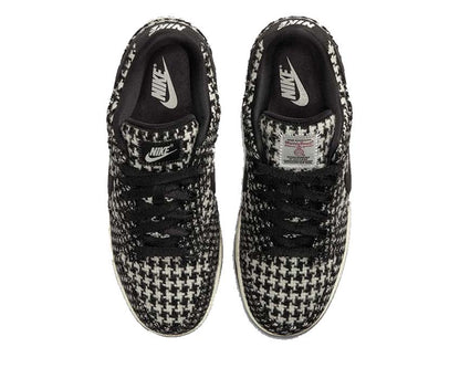 Scarpe basse in tweed di lana con design unico