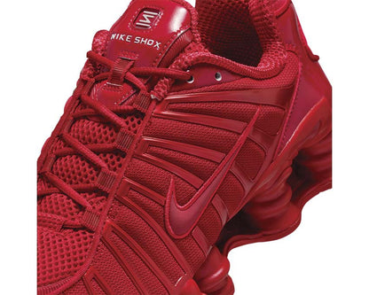 Scarpe sportive rosse da donna con ammortizzazione