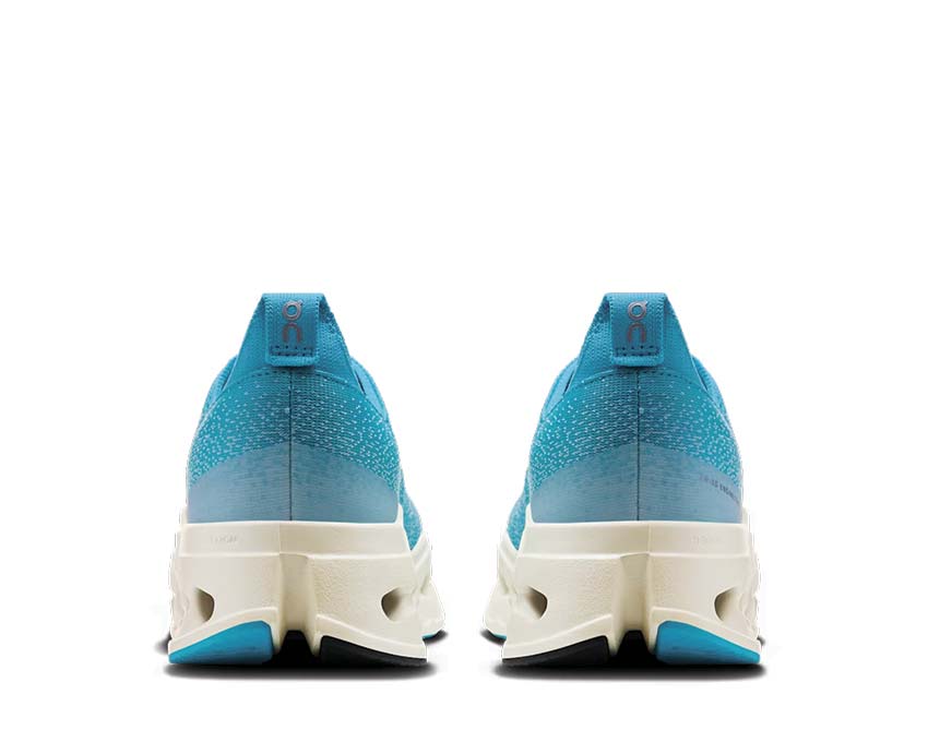 Scarpe da corsa ammortizzate da donna in tonalità blu e avorio