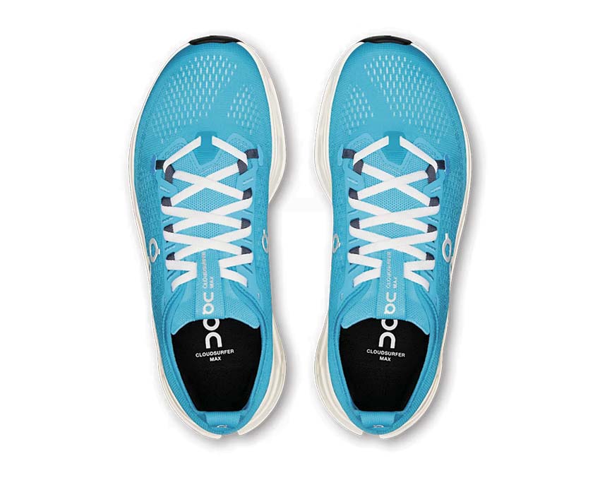 Scarpe da corsa ammortizzate da donna in tonalità blu e avorio