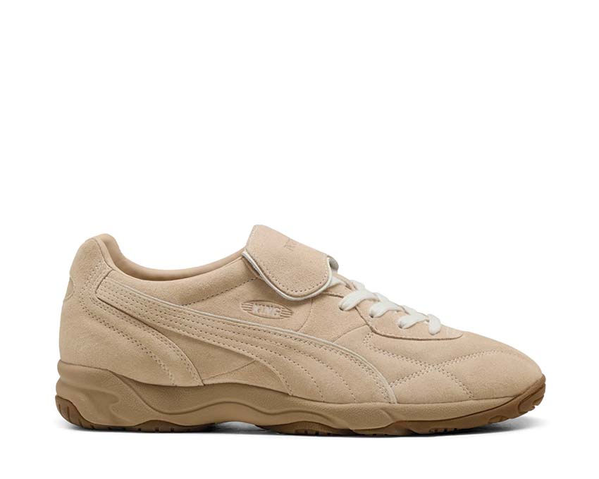 Scarpa da Calcio per Interni in Pelle Color Beige