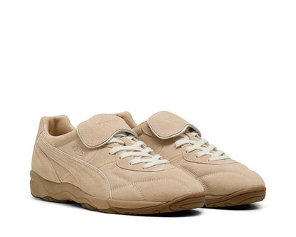 Scarpa da Calcio per Interni in Pelle Color Beige