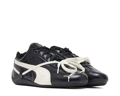 Scarpe da ginnastica in pelle scamosciata nera con suola in gomma antiscivolo