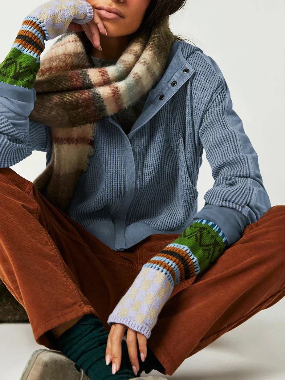 Felpa con Cappuccio Corto