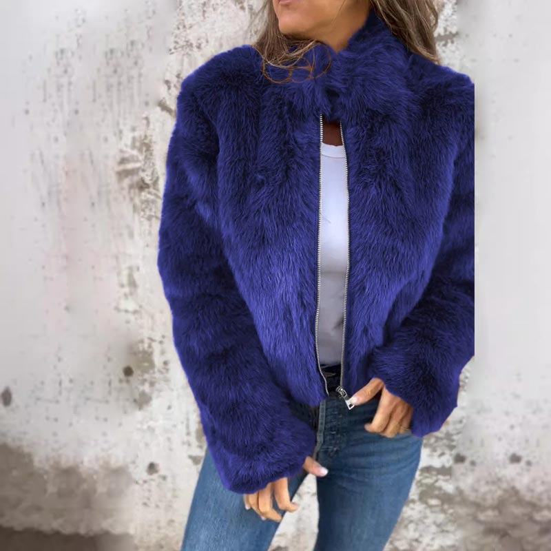 Giacca Casual con Collo Alto