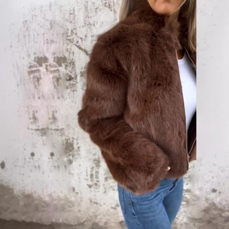 Giacca Casual con Collo Alto